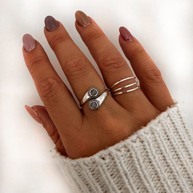 My Unique Style Triple Layer ring - 925 zilver