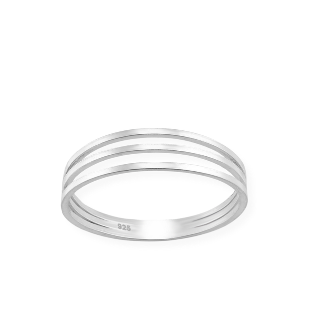 My Unique Style Triple Layer ring - 925 zilver