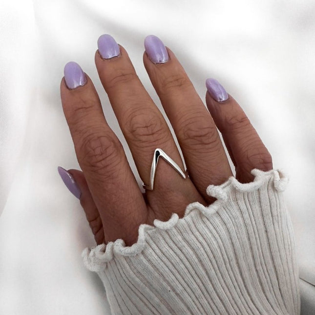 My Unique Style V-ring - 925 zilver