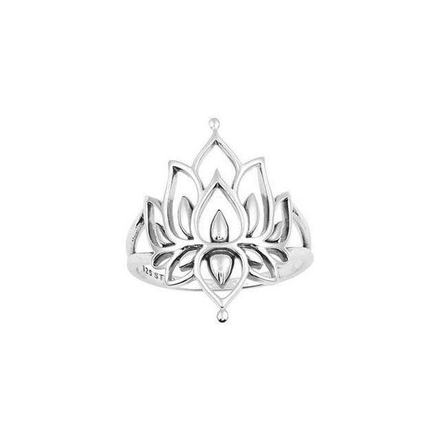 My Unique Style White Lotus ring - 925 zilver