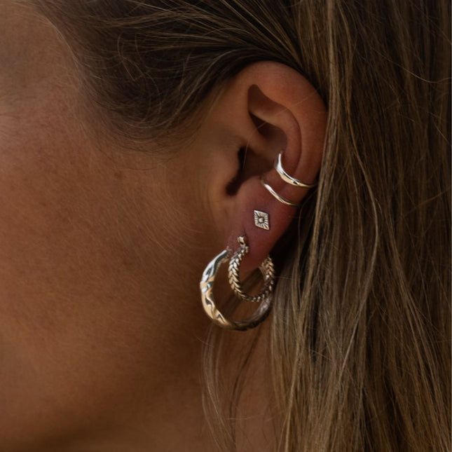 My Unique Style Wild Edge earcuff - 925 zilver