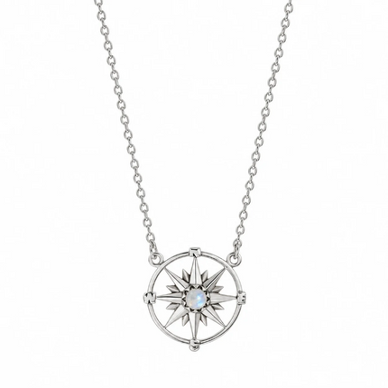 Guiding light compass ketting