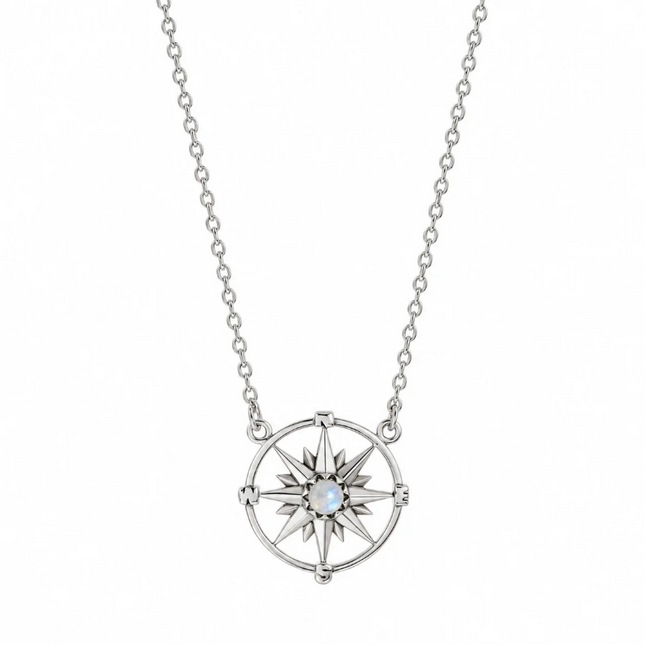 Guiding light compass ketting