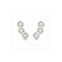 kleine opal oorknopjes in 925 zilver