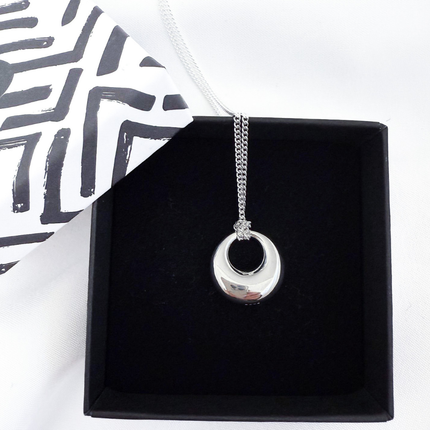 River Flow ketting - 925 zilver