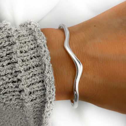 Serena Bangle - 925 zilver