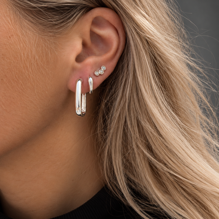 leuke opaal oorknopjes van 925 zilver