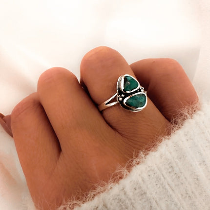 Turquoise ring Ryla - 925 zilver