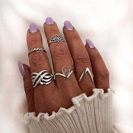 Weave ring - 925 zilver